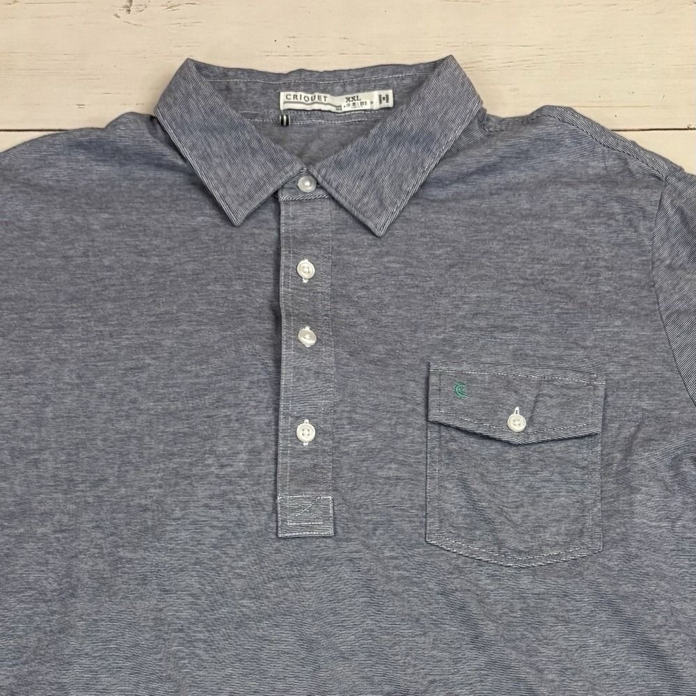 Criquet Polo Shirt Mens XXL 2XL